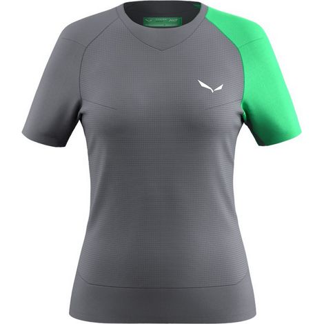 Salewa NXT Damen-T-Shirt grau 00-00000290640531 r L (1/3)