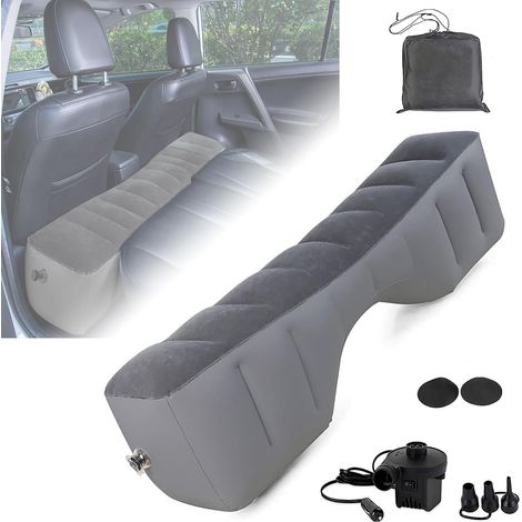 Matelas Gonflable Voiture, Siège Arrière élargir Pied Rembourré, pour SUV, MPV, RV, lit de Voyage de Voiture, Lit Voiture de Camping pour Excursio (1/5)
