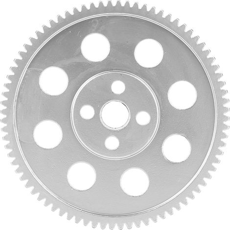 Engrenage à trou rond, 80 dents, haute précision, alliage de zinc, pièces pour robots industriels, diamètre extérieur 65,5 mm (1/5)