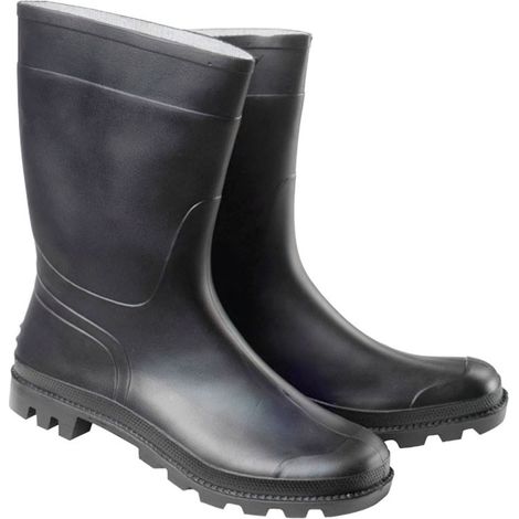 Botas de agua bajas  Katiuskas negras  Calzado laboral  Botas de agua hombre  Botas de agua mujer  Botas de goma  44  44