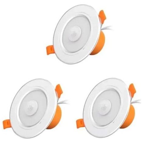 Plafonnier LED avec capteur de mouvement humain , éclairage d'intérieur, idéal pour un Restaurant, une salle de bain 3pcs (1/5)