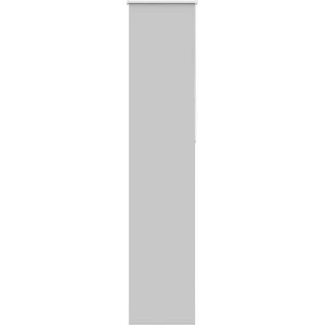 Verdunkelungsrollo Hellgrau 55x230 cm Stoffbreite 50,7 cm (1/5)