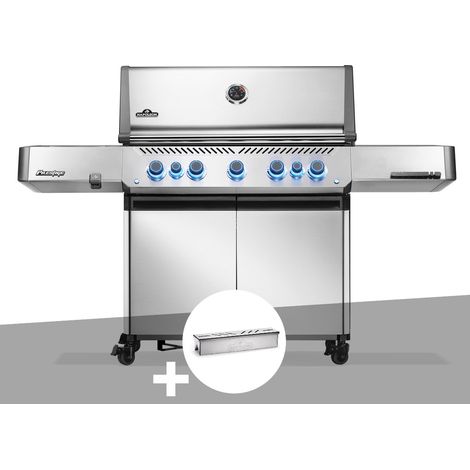 Barbecue à gaz Prestige 665 inox + Boîtier de fumage - Napoléon (1/5)