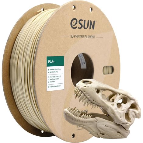 Bobine de filament PLA+ pour imprimante 3D, 1,75 mm, précision dimensionnelle +/- 0,03 mm, 1 kg (1/5)