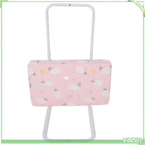 Fafeicy Garde-corps de lit pour bébé Bed Rail For Toddlers Reinforced System Heights Adjustable puericulture organisateur Bleu Rose (1/5)