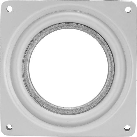 Plaque de Roulement Rotative Robuste à 360 Degrés pour Plateau Tournant Carré Lazy Susan Plaque Pivotante de Rechange pour Plateau de Service de Table Rotative pour Meubles(95mm). (1/5)