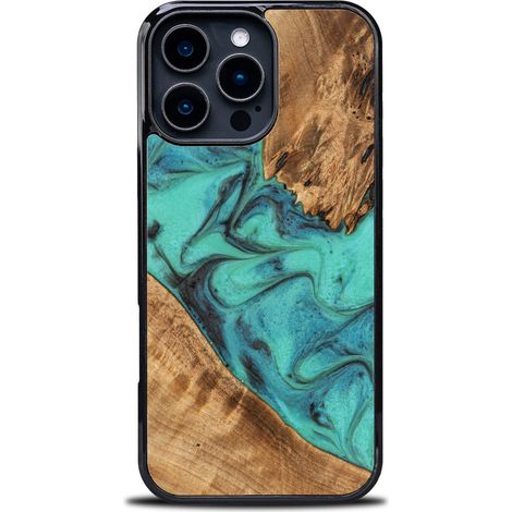 Custodia Bewood Unique per iPhone 16 Pro Max - Turchese (1/5)