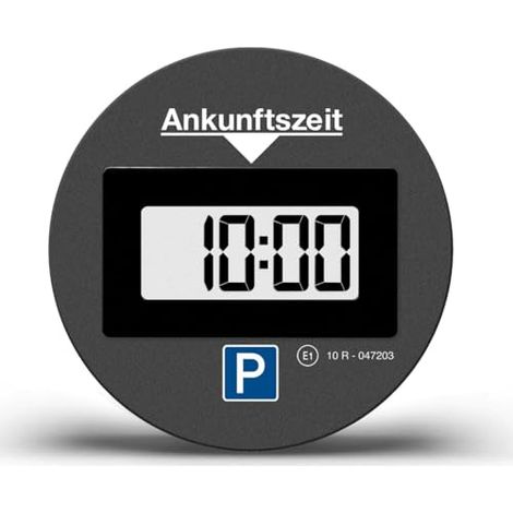 Park Lite Disk de parcheggio elettrico con autorizzazione de l'ufficio federale de automobilismo parchimetro con attivazione automatica I Disk de parcheggio digitale adatto a