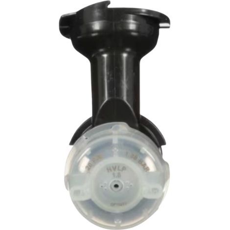 3M 26718 Papez têtes pour une utilisation avec Gravity HVLP Aerographe 1.8 Couleur transparente 5 pièces