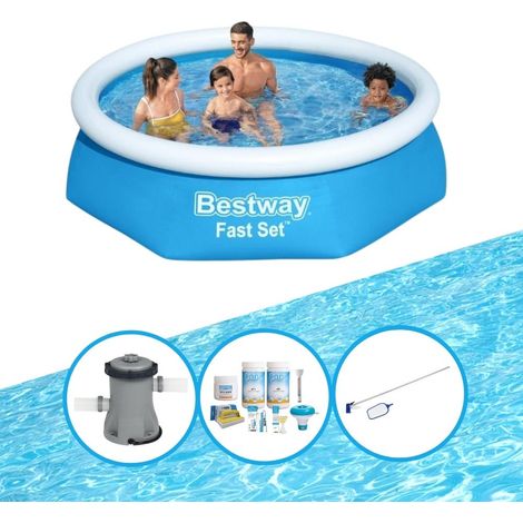Bestway Bestway Fast Set Ronde - 244x61 cm - 4-pièces S22626 (1/5)