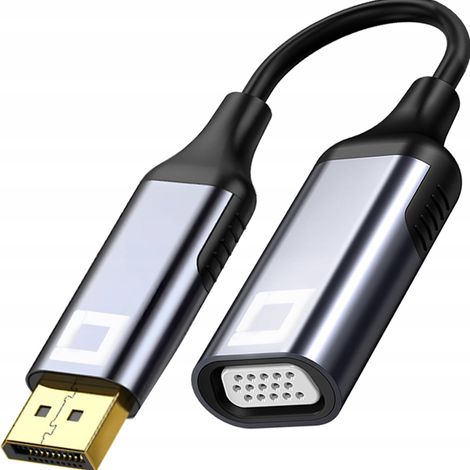Cable adaptador convertidor DisplayPort a VGA CO2 Full HD 60 Hz (1/5)
