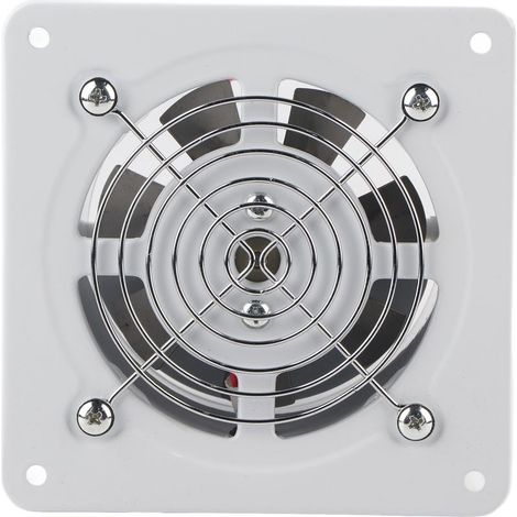 Ventilateur d'extraction mural 25W 220V à faible bruit pour salle de bains cuisine garage, système de ventilation d'air (1/5)