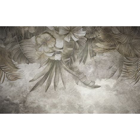 Papier peint panoramique - Plantes Tropicales - 130 cm x 81 cm (1/2)