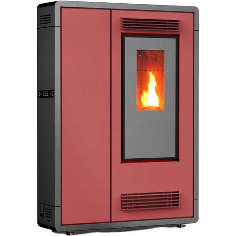 Poêle à pellets autoportant 7,5 kW Thunder® ARIA-RED