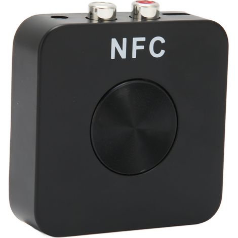 NFC-Bluetooth-5.0-Funk-Audioadapter mit AUX-Eingang, Sende- und Empfangsfunktion, 10 Hz – 20 kHz, Freisprecheinrichtung für Zuhause und Auto (1/5)