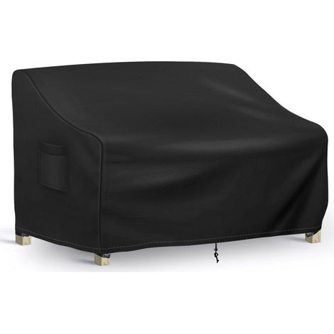 Schutzhülle für Gartenmöbel (2-Sitzer): 54 cm (B) x 37 cm (T) x 35 cm (H), wasserdicht, mit Belüftungsöffnung und Griffen – langlebiger Wetterschutz für Ihre Gartenmöbel