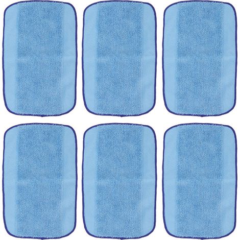 Set di 6 panni per la pulizia in microfibra lavabili per iRobot Braava 380t 320 4200 5200C, riutilizzabili (1/5)