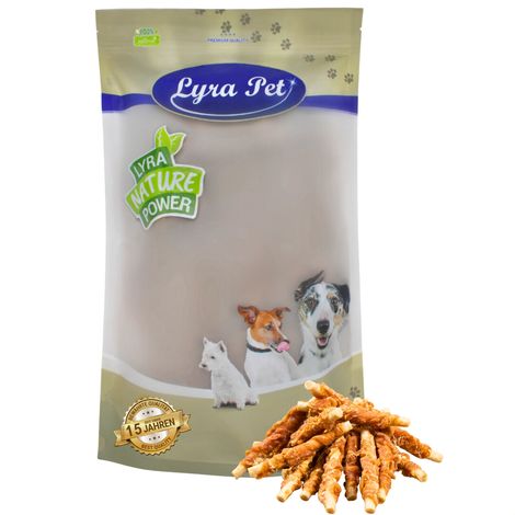 1 kg de bâtonnets à mâcher Lyra Pet® avec poitrine de poulet (1/5)