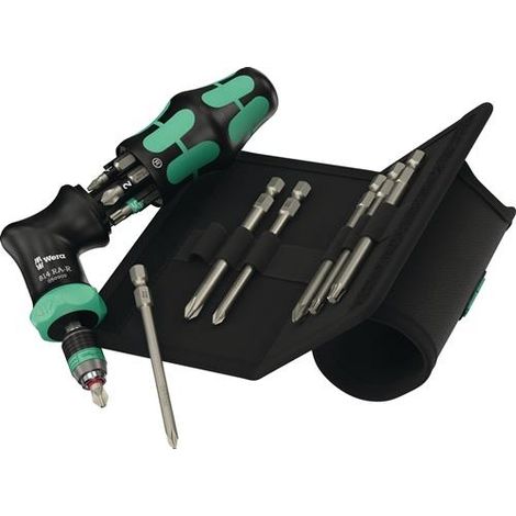 Magazinbithalter Kraftform Kompakt Pistol RA-R 2 13-tlg.PH/PZ/TORX WERA