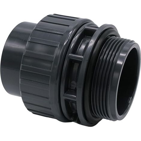 PVC-U union fitting 50 mm x 1 1/2" male - bm163 (1/5)