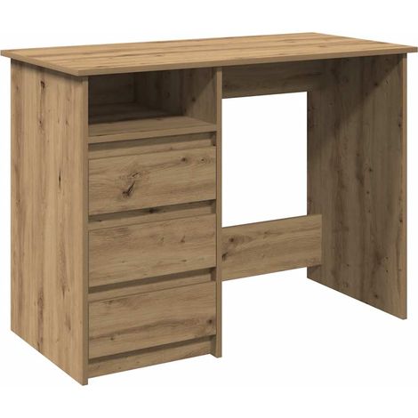 Maison Exclusive - Schreibtisch Artisan-Eiche 102x50x75 cm Holzwe