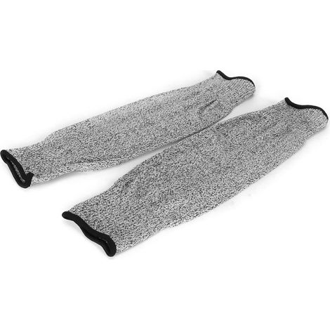 1 paire de manchons de jardinage anti-coupures, protection HPPE niveau 5, protection des bras pour la sécurité au travail. (1/5)