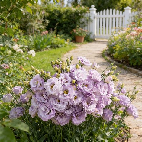 1000 Lavender Lisianthus Seeds – Soft Romantic Flowers, Perfect for Flower Beds and Pot Cultivation (1/5)