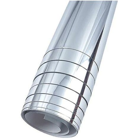 Rouleau de miroir flexible pour miroir autoadhésif Sheetnonglass pour la décoration murale de la maison (50cm X 200cm) (1/4)