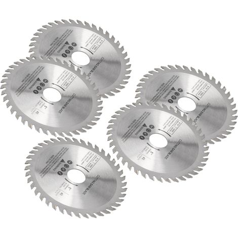 Lames de scie circulaire de 4,9 pouces à 40 dents à pointes en carbure pour le travail du bois (1/5)