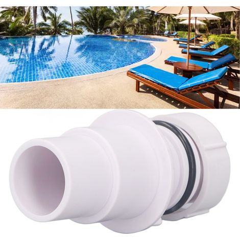 Adaptador para bomba de filtro 4552 para piscinas Intex Conexión de 32 mm – Plástico duradero de alta calidad (1/5)