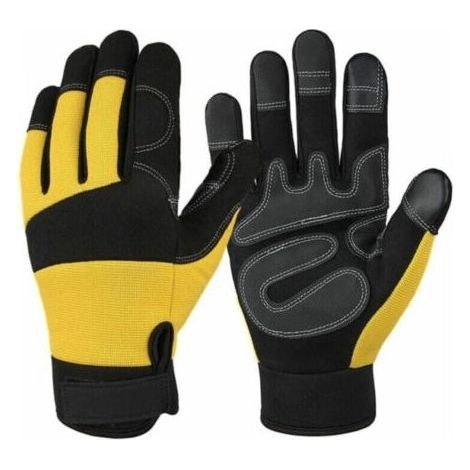 Gants forestiers (tronçonneuses et outils de jardin) - (XL) Gants de construction Gants de construction (1/3)