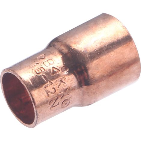 Manguito Cobre Hembra reducida QUICK PLOMBERIE - Ø15 Ø12