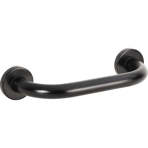 Sapho Badezimmerausstattung - Haltegriff, Länge 30 cm, schwarz XH507B