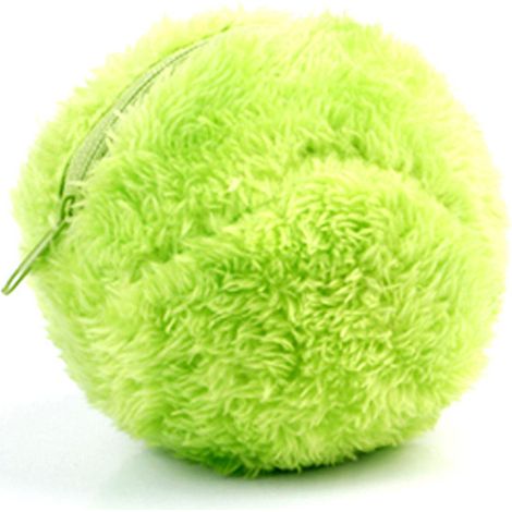 Jouet électrique à billes roulantes magiques pour chien et chat, jouet à piles, en peluche pure, xZ 1 lot/vert (1/3)