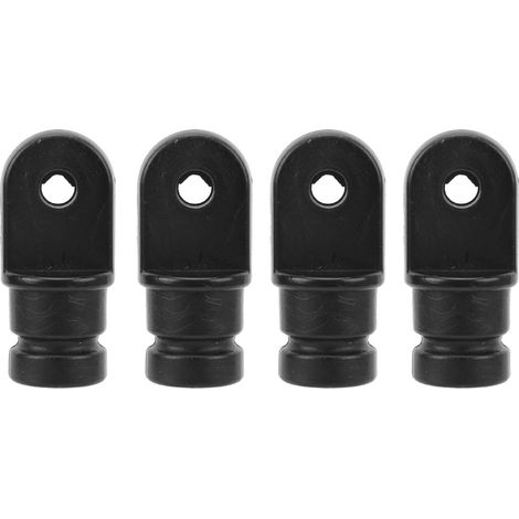 4 Pièces Embout Œil en Nylon pour Capote Bimini, Garniture d'Accastillage de Bateau, Bouchon de Couverture pour Capote Marine 3/4 Pouce (1/5)