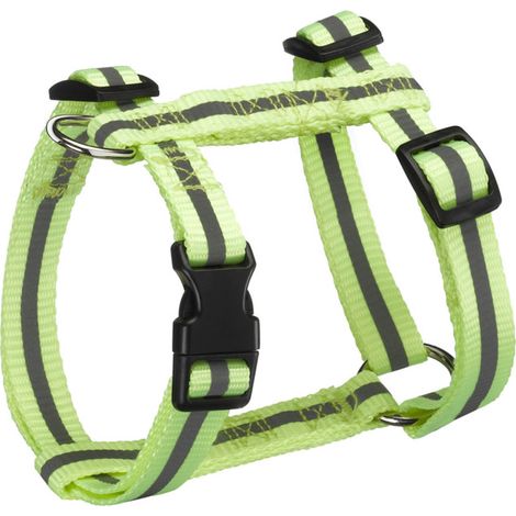 Harnais pour Chien "Réfléchissant" 50cm Jaune (1/5)