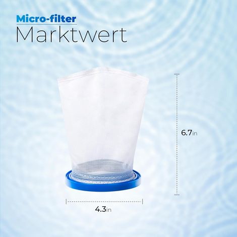 ANTOBLE Sacs filtrants à sable et à boue compatibles avec Pool Blaster Max, Catfish Ultra, iVac 250, iVAC C2, Volt FX-4 et Jacuzzi JPV200 P30X022SS / PBW022SS (1/4)