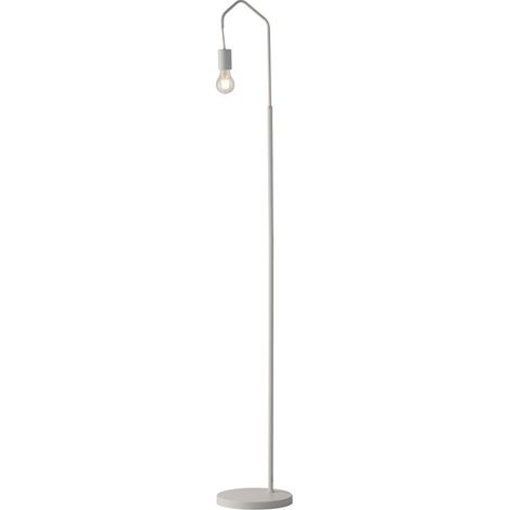 Außergewöhnliche Stehlampe HABITAT weiß - minimalistische Designerlampe H: 165cm (1/3)