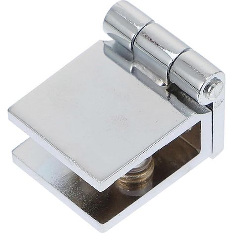 Charnière de porte en verre en alliage de zinc pour portes sans cadre, remplacement pour vin (1/5)