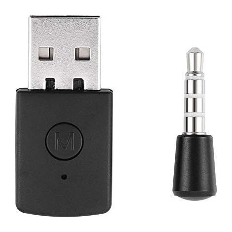 Adaptateur USB Bluetooth 4,0 Audio Dongle Stick pour Playstation 4, Émetteur et Receiver sans Fil pour PS4, Supports Écouteur Headset, A2DP, HFP (1/5)