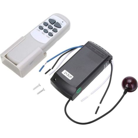 Kit de télécommande sans fil pour ventilateur de plafond, minuterie numérique universelle (1/4)