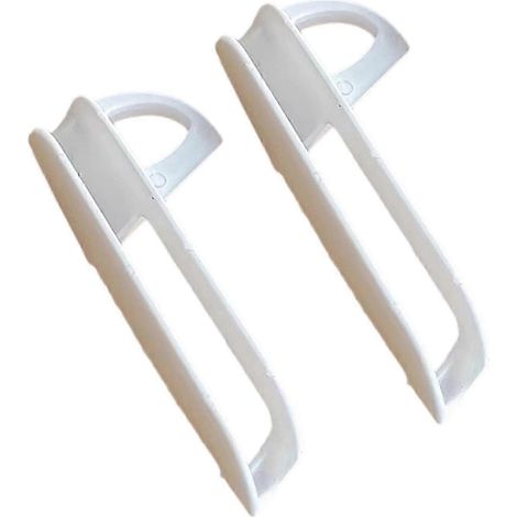 Lot de 2 sangles de sécurité à dégagement rapide pour chaises hautes pour enfants. Boucles sécurisées, montage facile, design léger et multicolore. (1/5)