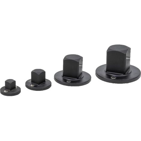 Ensemble de 4 adaptateurs de douilles à profil bas en acier inoxydable : 1 po x 3/4 po, 3/4 po x 1/2 po, 1/2 po x 3/8 po, 3/8 po x 1/4 po (1/5)
