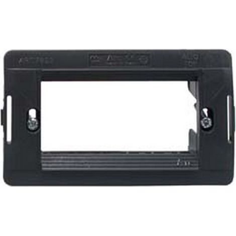 10PZ SUPPORTO PER SCATOLA RETTANGOLARE 3 POSTI "ARC" - (7823)