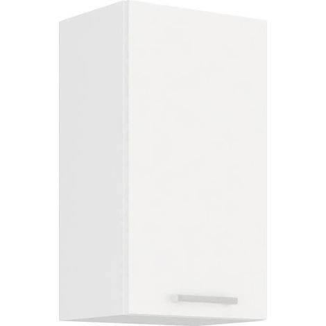 ATLAS Unidad alta con 1 puerta - DecoraciÛn blanca - L 40cm (1/5)