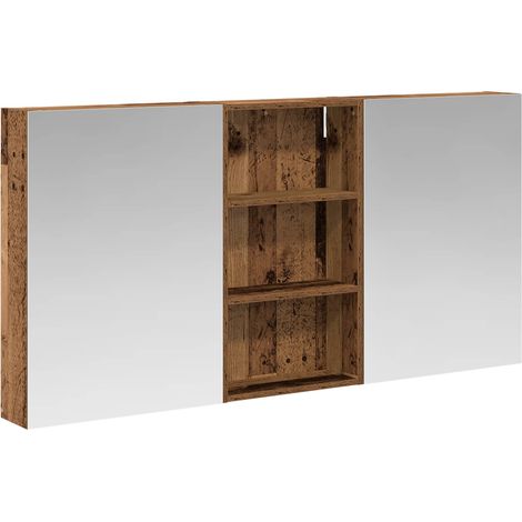 Maison Exclusive - Badezimmerschrank-Set 3 pcs 140 x 14,5 x 70 cm