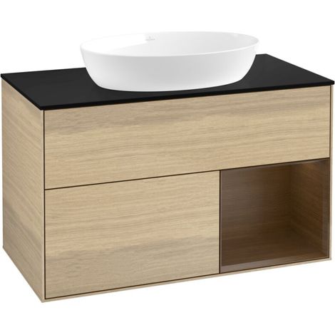 Villeroy & Boch FA22GNPC Meuble sous-lavabo Finion FA2 (1/2)