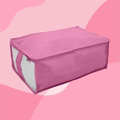 Saima Organizador Flex almacenamiento decorativo rosa 40x60x25 cm