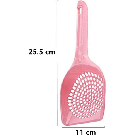 Lot de 3 pelles à litière pour chat - Outil de nettoyage pour animal domestique (1/4)