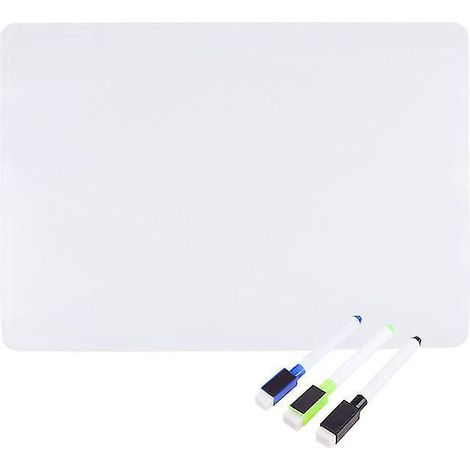 Tableau blanc magnétique (lot de 3)